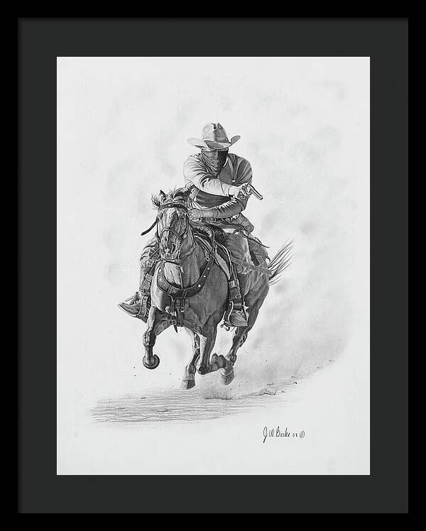 Bandit - Framed Print