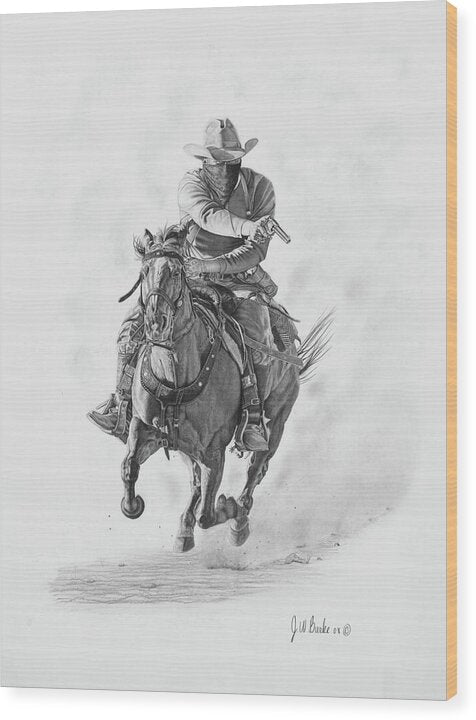 Bandit - Wood Print