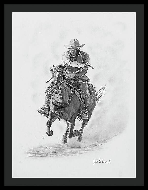 Bandit - Framed Print