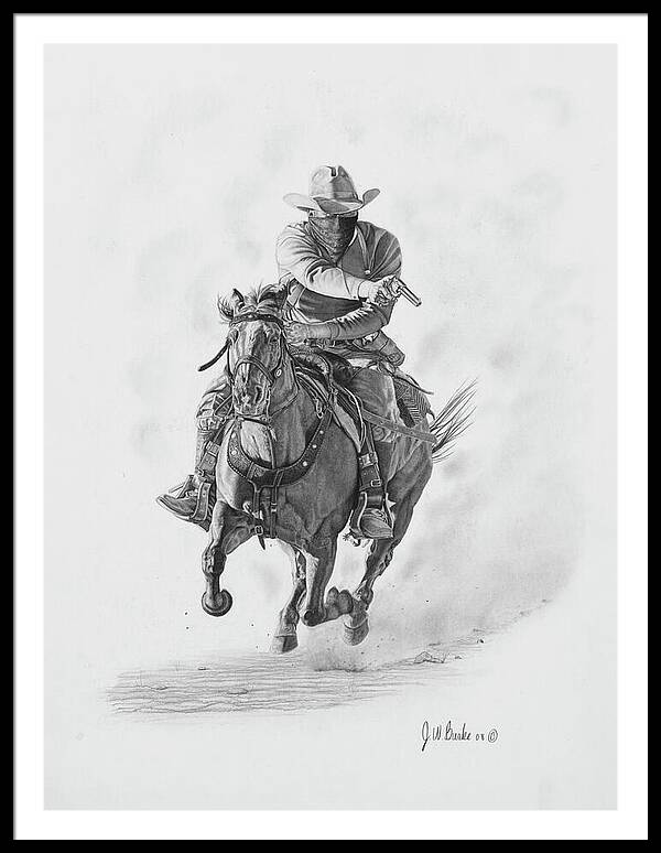 Bandit - Framed Print