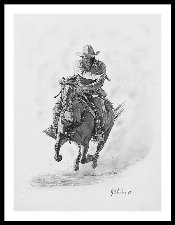 Bandit - Framed Print