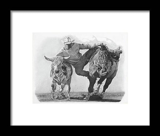 Cowboy Life 1 - Framed Print