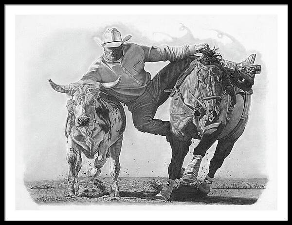 Cowboy Life 1 - Framed Print