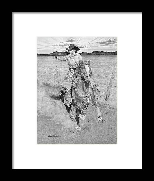 Dangerouse and Beautiful - Framed Print