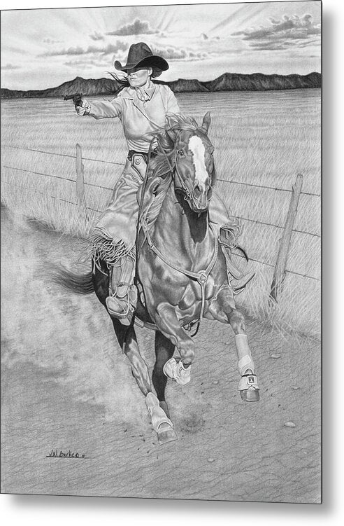 Dangerouse and Beautiful - Metal Print
