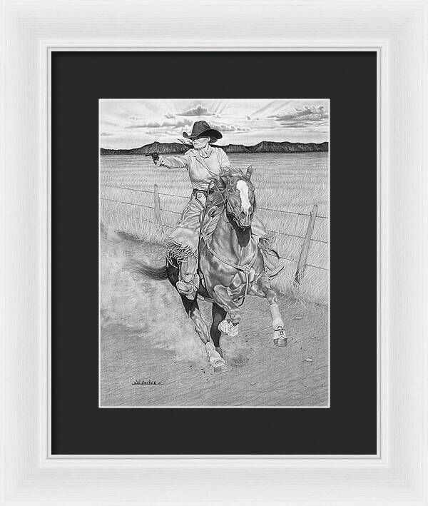 Dangerouse and Beautiful - Framed Print