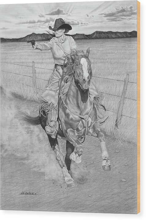 Dangerouse and Beautiful - Wood Print