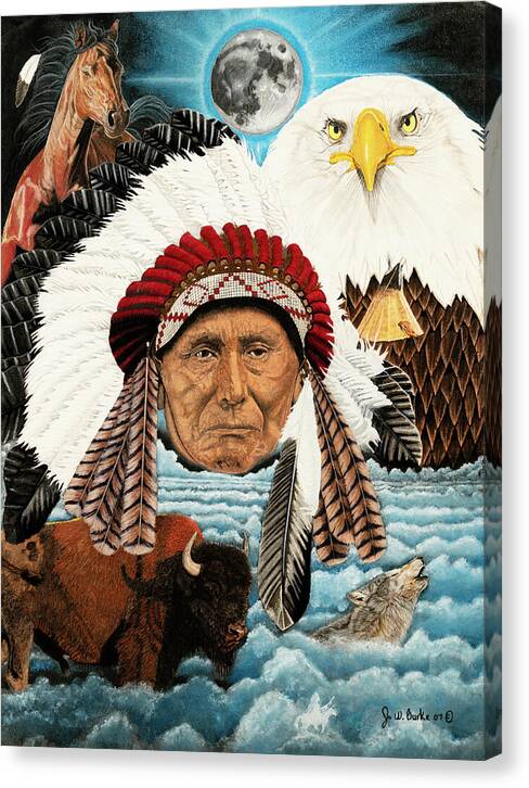 Dream of Cheif Joseph - Canvas Print
