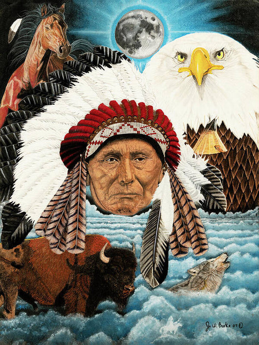 Dream of Cheif Joseph - Art Print