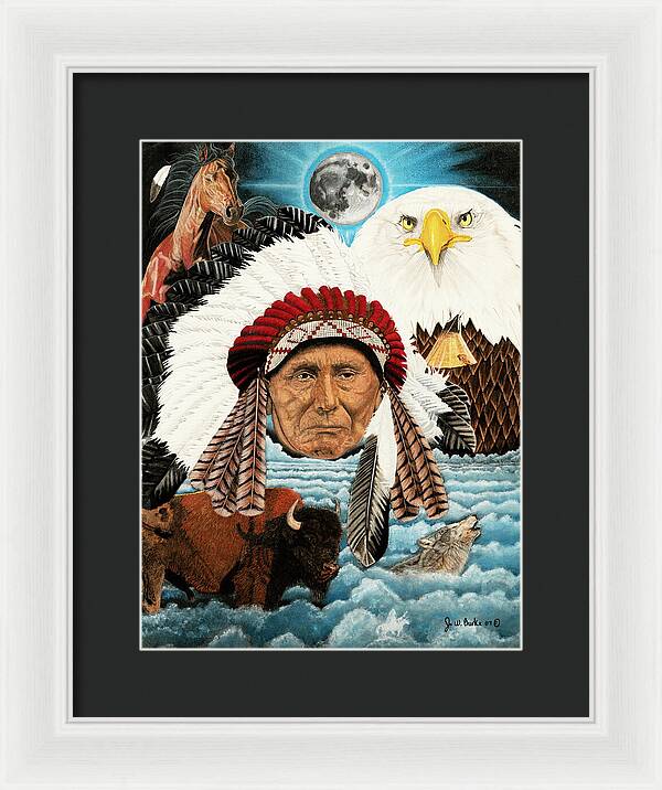 Dream of Cheif Joseph - Framed Print