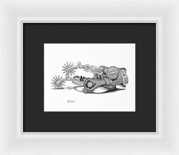 Spurs - Framed Print