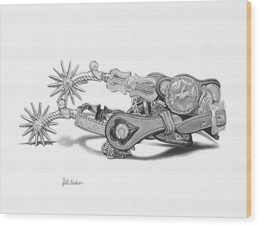 Spurs - Wood Print