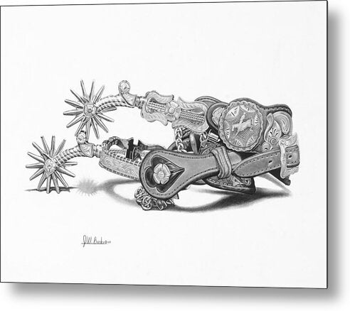 Spurs - Metal Print