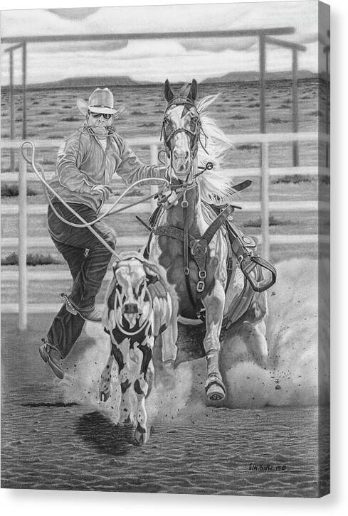 Stone Cold Throw - Canvas Print