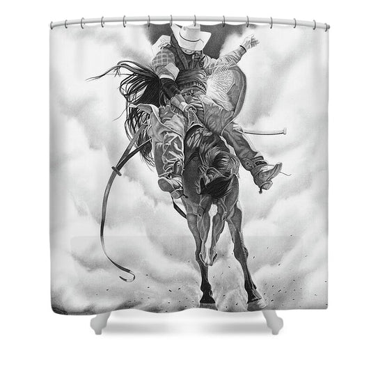 Storm a Brewing - Shower Curtain