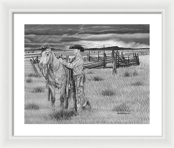 The Coming Storm - Framed Print