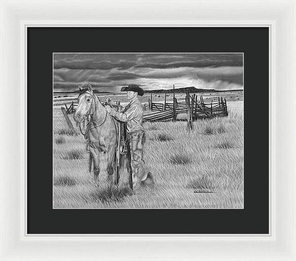 The Coming Storm - Framed Print