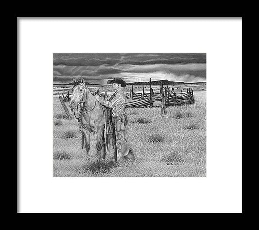 The Coming Storm - Framed Print
