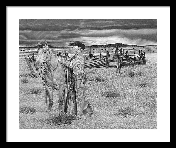 The Coming Storm - Framed Print