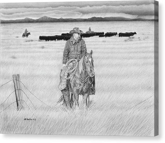 The Passing Storm - Canvas Print