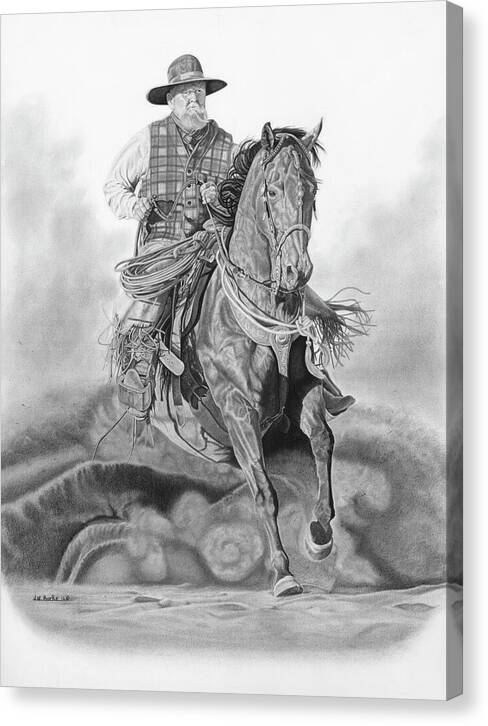 Trouble Up Ahead - Canvas Print