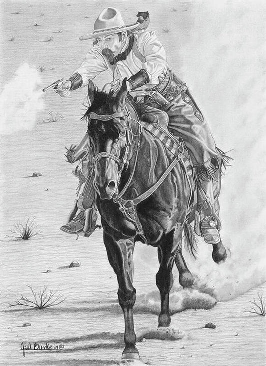 Wild Bill Rides Again - Art Print